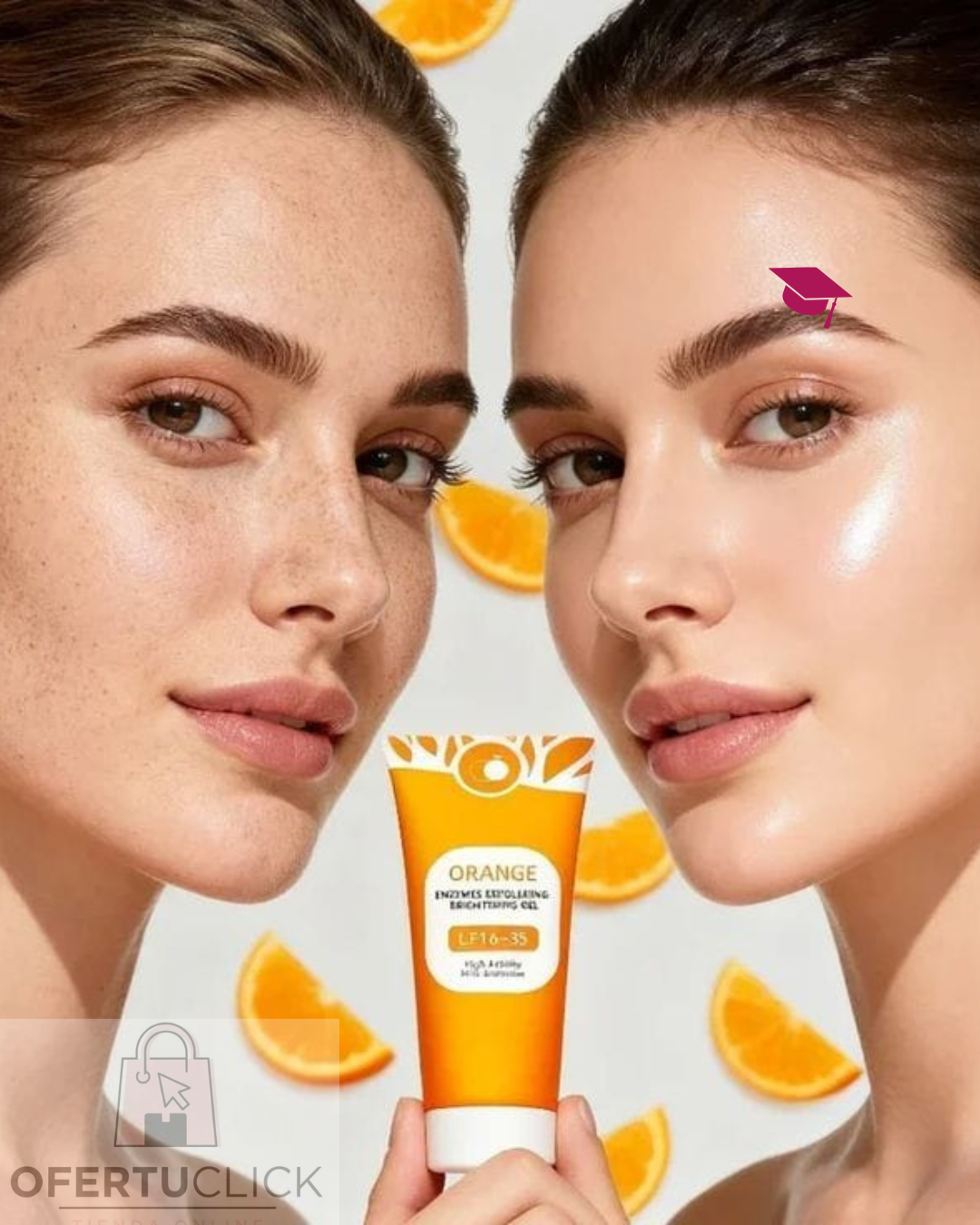 Gel exfoliante orange