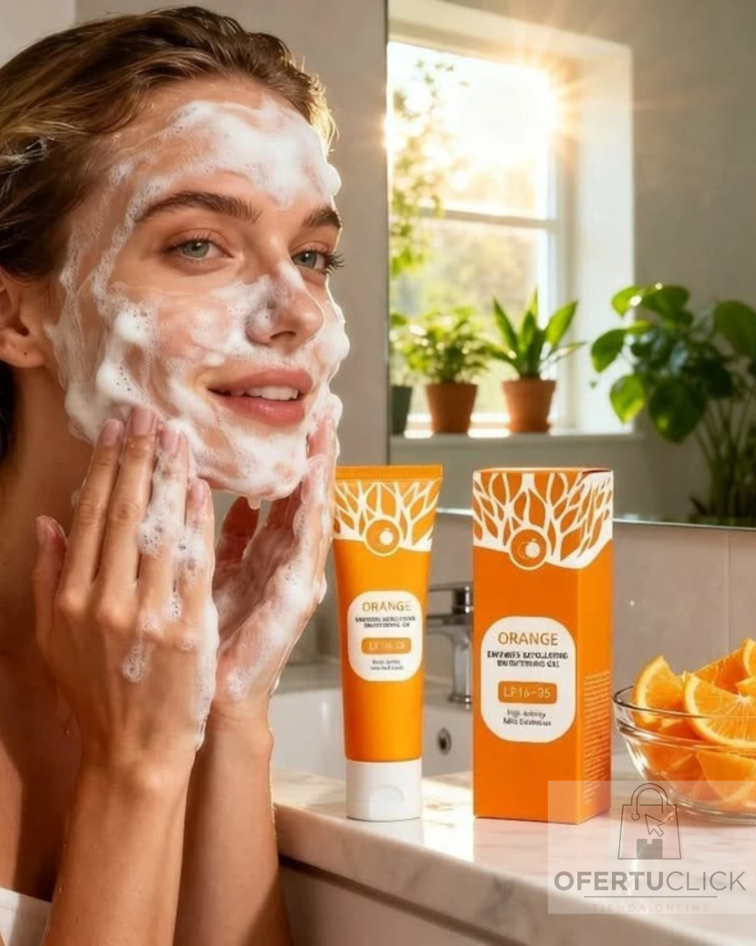 Gel exfoliante orange
